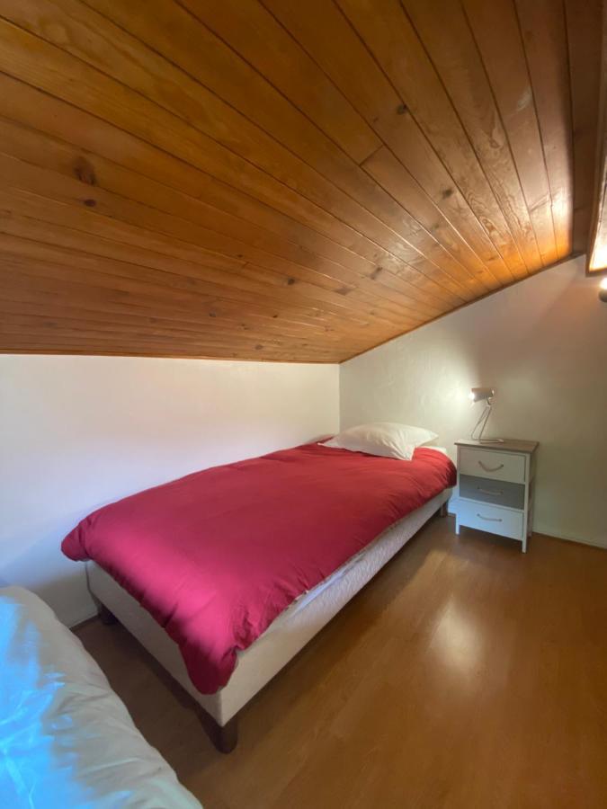 Logement Mansarde Dans Maison Avec Jardin En Bord De Piste, Vue Montagne Les Houches Eksteriør bilde